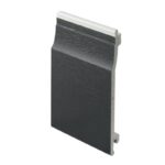 150mm Shiplap Cladding Anthracite Grey Woodgrain