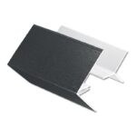Cladding 2-Part Corner Trim Anthracite Grey Woodgrain