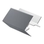 Cladding 2-Part Corner Trim Slate Grey Smooth