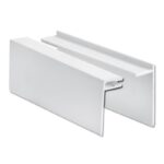 Cladding 2-Part U-Trim White