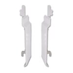 Open-V Cladding 100mm Joint Cover White