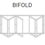 5800mm x 2500mm Aluminium Bi-Fold Door