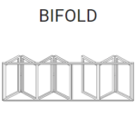 7000mm x 2100mm Aluminium Bi-Fold Door