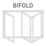 2700mm x 2050mm Aluminium Bi-Fold Door