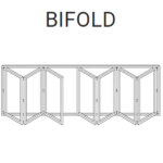 8400mm x 2900mm Aluminium Bi-Fold Door