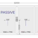 Aluminium Lift and Slide Door with 4 Panels - Aluprof MB-77HS System