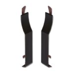 Shiplap Cladding 150mm Joint Cover (Black Ash)