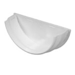 Half-Round Gutter Stop End Int