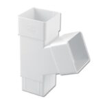Square Downpipe Branch 112 Deg