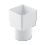 Square/Round Downpipe Adptr