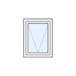 UPVC - Tilt Only Window 700x1000 W001
