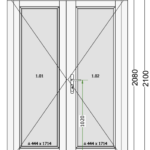 French Timber Doors in Pine