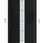 Fryton Contemporary Composite Door by Portico Doors