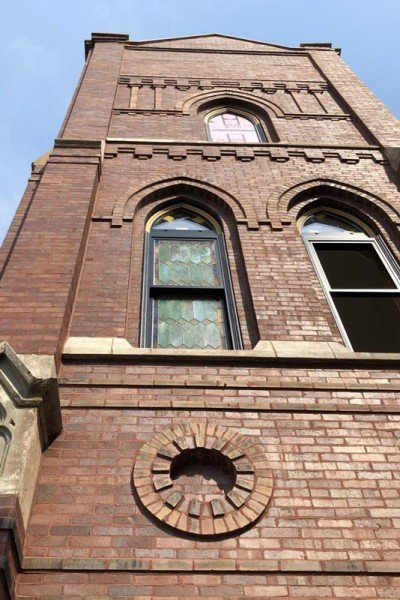 Aluminium Vertical Sliding Window with Dual Operable Sashes 1200x2000 ...