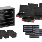 Stacking cabinet set with ORSY Sysko 4.4.1 31 pcs - 4.4.1-ORSY-CASE-CABINET-ASSORTMENT