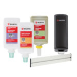Hand cleaner/skin protection with dispenser 10 pcs - HAND CLEANER, DISPENSER, RAIL PACK 10PCS