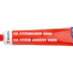 System adhesive, FSK - ADH-PVC-FSK-WHITE-TUBE-200G