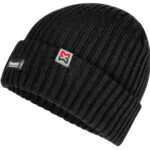 Thinsulate knitted hat with lining - KNITTED CAP THINSULATE BLACK