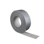 Adhesive tape, textile-reinforced - ADHTPE-LIN-SELFADH-SILVER-W50MM-L50M