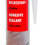 Adhesive sealant, glass clear - ADH-GLS/MET-GLASSCLEAR-290ML