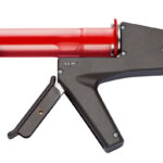 Manual caulking gun for cartridges high quality - MANCLKGGUN-CART-RED/BLACK-310ML