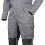 Stretch X work overall - COVERALL STRETCH X GREY XL