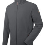Peter fleece jacket - FLEECE JACKET PETER GREY L