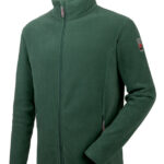Peter fleece jacket - FLEECE JACKET PETER GREEN XL