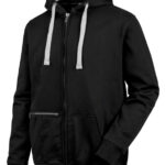 Streetstyle sweat jacket - HOODY STREETSTYLE BLACK M
