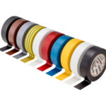 Electrical insulating tape, 10 pieces - INSUTPE-EL-SORT-(SORTED-BY-COLOR)