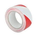 Premium Self-Adhesive Caution Tape - Red & White - 50mm x 33m