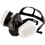 Half face mask HM 175 painter's set 3 pieces - PNTSPRMASK-SET-HM175-SPRAYER-3PCS