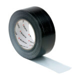 Polyester fabric adhesive tape - ADHTPE-TEXTILREINFD-SCHWARZ-50MMX50M