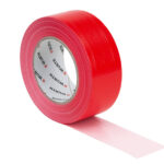 Polyester fabric adhesive tape - ADHTPE-TEXTILREINFD-RED-50MMX50M