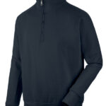 Work zip-neck sweater Job+ - SWEATSHIRT 1/2 ZIP JOB+ NAVY L