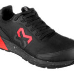 Low-cut safety shoe, S1P Daily Race - SHOE DAILY RACE S1P ANTHRACITE/RED 44