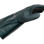 Chemical and moisture protective glove vinyl - PROTGLOV-CHEM-VINYL-350MM-SZ10