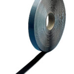 Self-adhesive hook and loop fastener - HOKLP-SA-HOOKS-BLACK-L10M