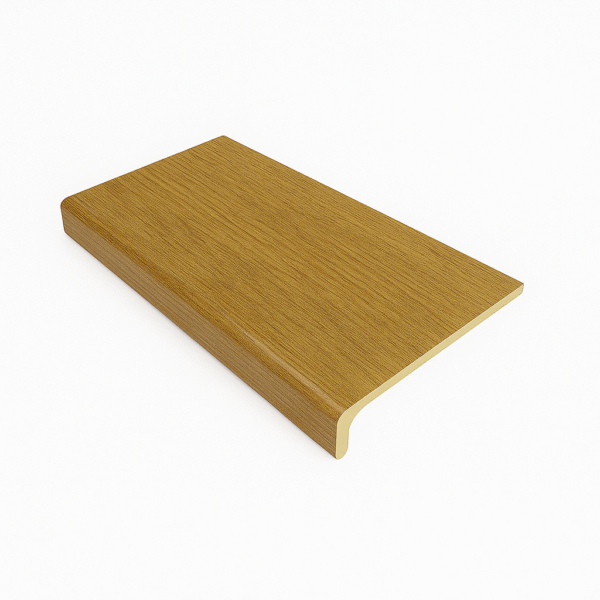 Irish Oak UPVC 3m x 9mm Capping Board – Depth Options: 150mm to 300mm