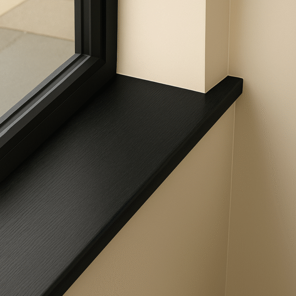 Black Ash UPVC 3m x 9mm(2 Pack)Capping Board – Depth Options: 150mm to 300mm