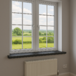Anthracite Grey UPVC 2m x 9mm Capping Board - Depth Options: 150mm to 300mm